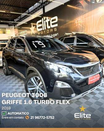 PEUGEOT 3008 1.6 GRIFFE THP 16V GASOLINA 4P AUTOMÁTICO